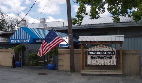 There's A Delicious Steakhouse Hiding Inside This Old Louisiana Warehouse That's Begging For A Visit