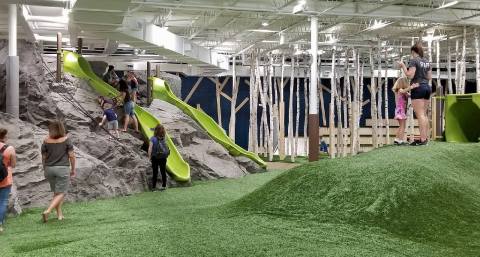 This Indoor Playground In Maryland Is A One-Of-A-Kind Woodland Paradise