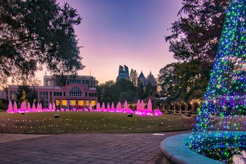 The 30-Acre Botanical Garden In Georgia Offers A Holiday Experience Like No Other