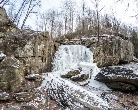 The Natural Phenomenon In Maryland That Only Happens During Wintertime