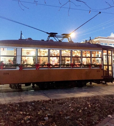 Board This Historic Arkansas Trolley For A Magical Christmas You Won't Forget