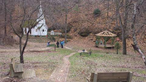 A Hike Through This 12-Acre Wood In Illinois Is Like A Trip Back To The 1800s