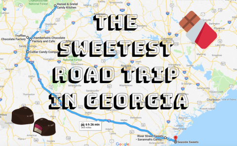 The Sweetest Road Trip in Georgia Takes You To 8 Old School Chocolate Shops