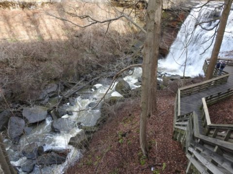 This Waterfall Staircase Hike May Be The Most Unique In All Of Ohio