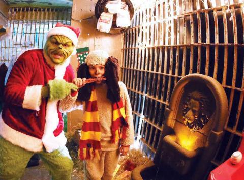 Visit The Grinch's Lair In An Old Texas Jail For A Unique Christmas Experience