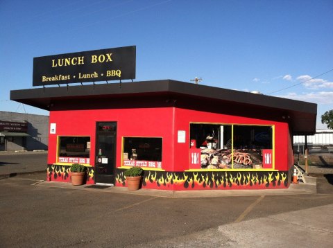 Don’t Let The Outside Fool You, This BBQ Restaurant In Idaho Is A True Hidden Gem