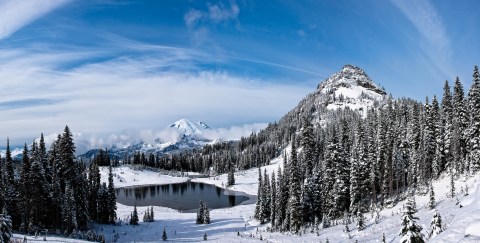 The Magical US National Park That's One Of The Snowiest Places On Earth