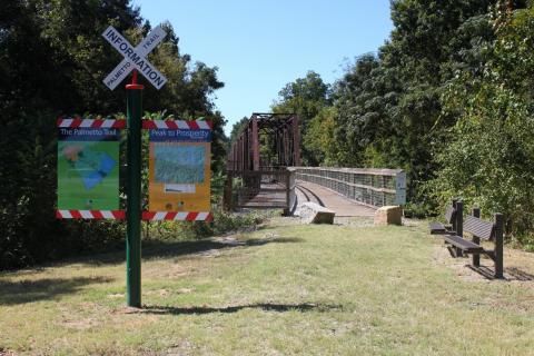 A One-Of-A-Kind Trail In South Carolina, Peak to Prosperity Passage Has 14 Bridges And Endless Tree Tunnels