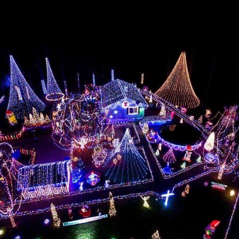 This Winter Wonderland Has The Most Spellbinding Lights Display In All Of Connecticut