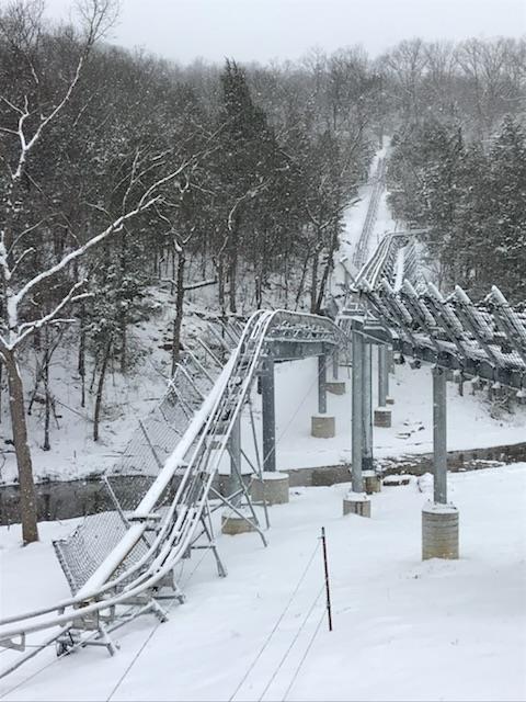 The Winter Coaster In Missouri That Will Take You Through A Snowy Mountain Wonderland