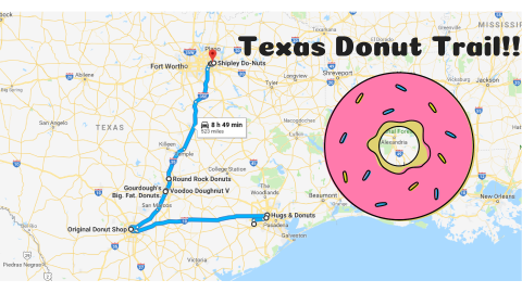 Take The Texas Donut Trail For A Delightfully Delicious Day Trip