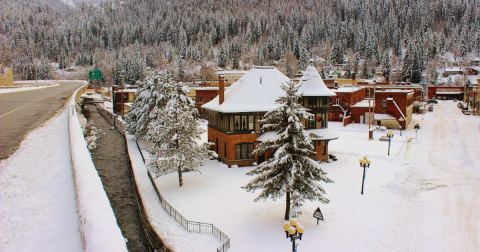 At Christmastime, This Idaho Town Has The Most Enchanting Main Street In The Country