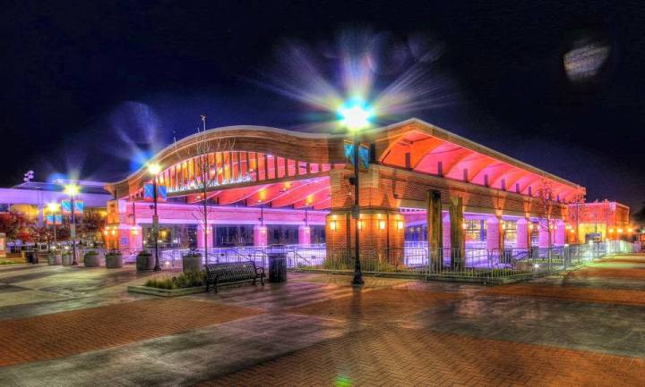 Central Park Plaza is an outdoor event venue in northwest Indiana that transforms into the absolute best ice skating rink in the nation each year.