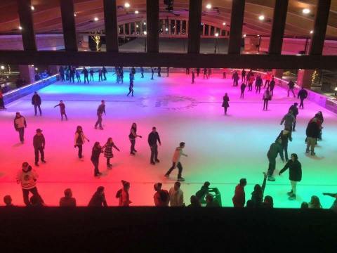 The Most Magical Ice Skating Experience Of The Winter Is In Indiana