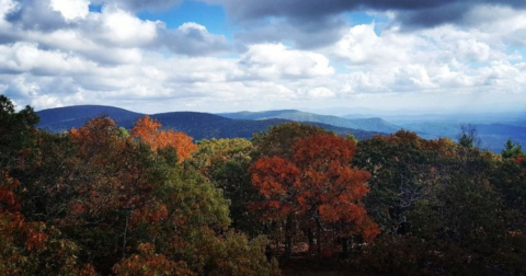 Overlook Miles Of Mountains From This Beautiful Hiking Trail In Georgia