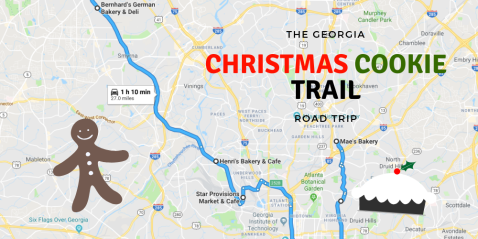 The Christmas Cookie Trail In Georgia Is The Holiday Road Trip Of Your Dreams