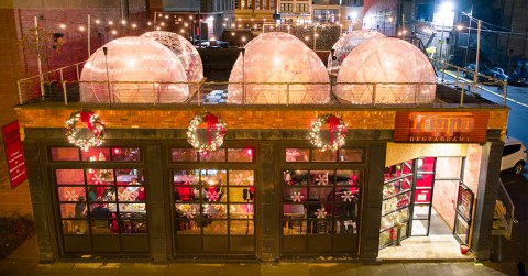 Hang Out In An Igloo At This One-Of-A-Kind Buffalo Restaurant