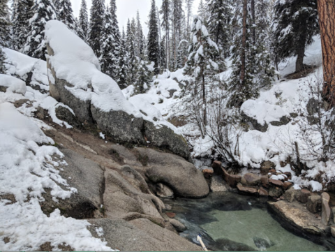 This Easy Hike Leads You Straight To The Dreamiest Mountain Hot Spring In Idaho