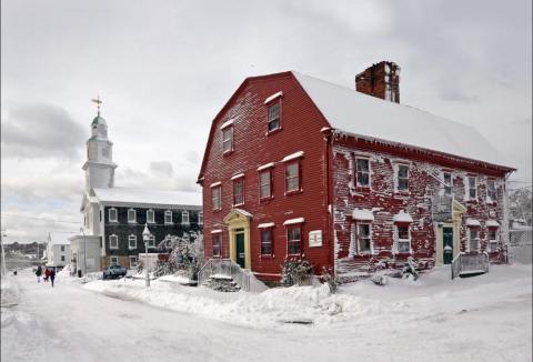 This Historic Restaurant In Rhode Island Has Not One But FOUR Fireplaces To Keep You Warm This Winter