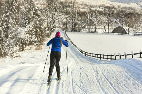 Explore More Than 30 Miles Of Snowy Trails At This Vermont Winter Oasis