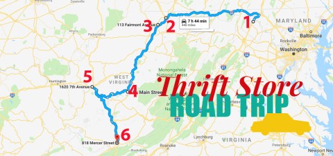 This Bargain Hunters Road Trip Will Take You To The Best Thrift Stores In West Virginia