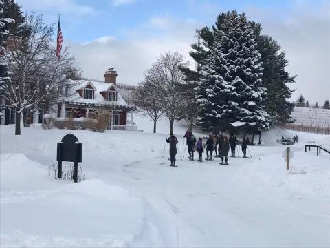 This Wine And Snowshoe Event In Michigan Is The Perfect Winter Excursion