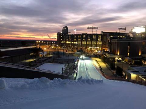 You'll Want To Spend All Winter At The Most Epic Sledding Spot In All of Wisconsin