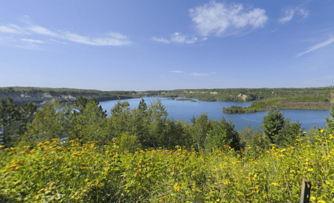 This Abandoned Mine In Minnesota Has Transformed Into A Natural Oasis