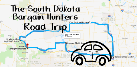 This Bargain Hunters Road Trip Will Take You To The Best Thrift Stores In South Dakota