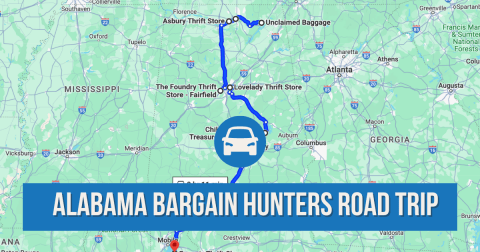 This Bargain Hunters Road Trip Will Take You To The Best Thrift Stores In Alabama