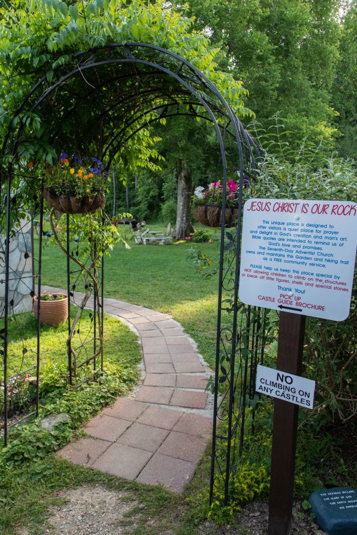 rock garden in Georgia