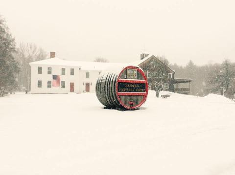 You Can Sip Maple Wine In An Ancient Barn At This Cozy Farm In Massachusetts