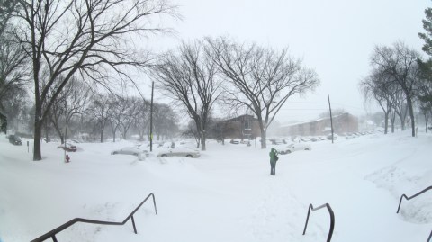 Non-Stop Snow And Cold Have Been Hitting North Dakota - And There's More Coming