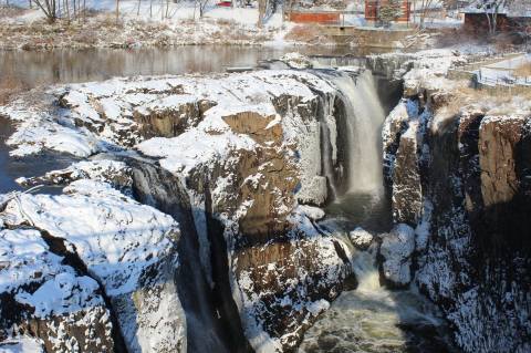 Take The Kids To A Waterfall On The The Mill Mile Trail, An Easy 1-Mile Hike In New Jersey