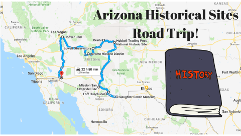 This Road Trip Takes You To The Most Fascinating Historical Sites In All Of Arizona