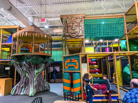 The Jungle-Themed Indoor Playground Near Detroit That’s Insanely Fun