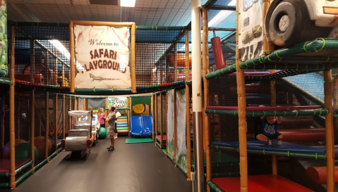 The Safari-Themed Indoor Playground In Michigan That’s Insanely Fun