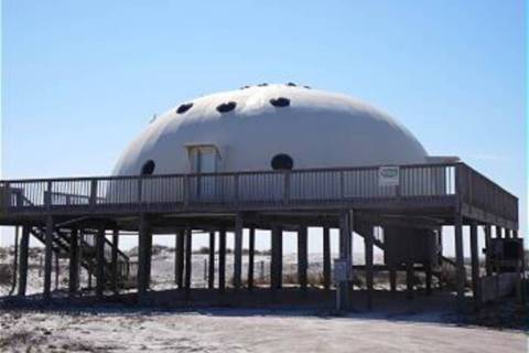 Spend The Night In This Waterfront Home In Florida Seemingly Straight From Outer Space