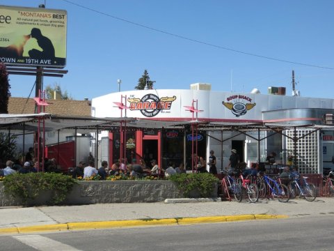 Order From A License Plate Menu At This Garage-Themed Eatery In Montana