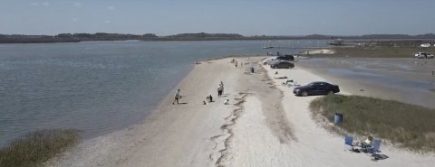 The One Beach In South Carolina Where You Can Drive Right Up To The Water