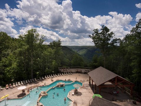 This Man-Made Swimming Hole Has The Best Views In All Of West Virginia