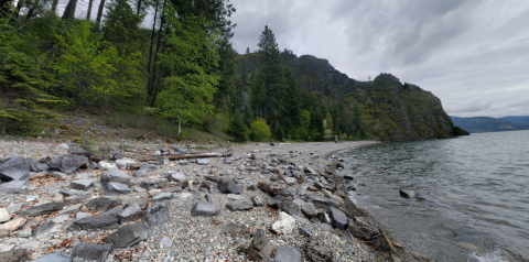 This Marvelous Little Trail In An Idaho Forest Leads You To A Towering Geologic Wonder