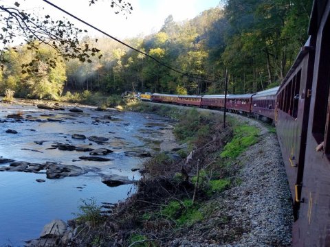 This Wine and Dinner Train In North Carolina Is Perfect For Your Next Outing