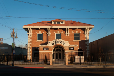 This Old Train Depot Is Now Home To The Best Little Brewery And Restaurant In Nevada