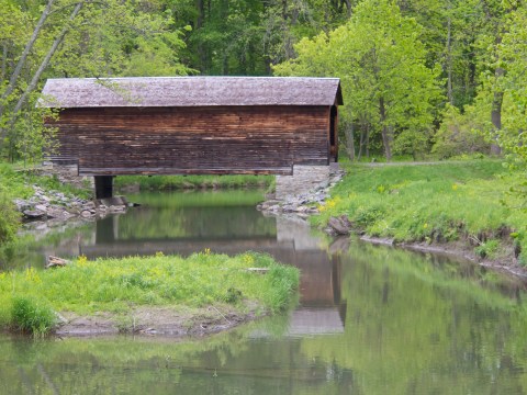 8 Undeniable Reasons To Visit The Oldest Covered Bridge In New York