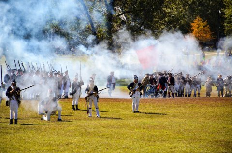 The Revolutionary War Comes To Life At This Huge Battle Reenactment In South Carolina