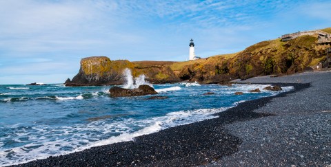 You Won't Even Miss The Sand At This Cobblestone Beach In Oregon