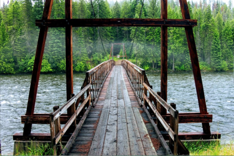 The Hidden Bridge Trail In Idaho That Leads You To Some Place Magical