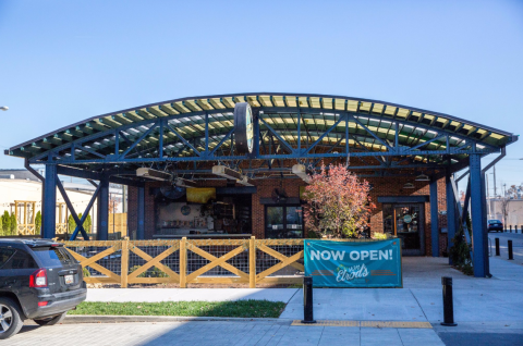 This German Beer Hall In Nashville Has The Dreamiest Patio In The City