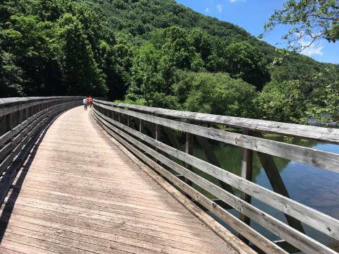 There's So Much To See Along This One-Of-A-Kind West Virginia Trail